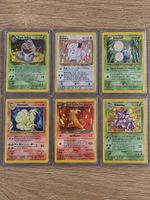 Lotto 6 RARE CARD Pokèmon Vintage HOLO.