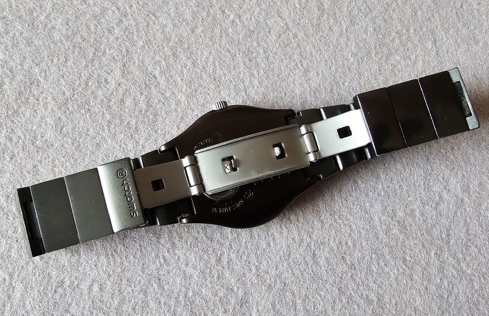 Swatch Orologi: Swatch Swiss Elegante Armbanduhr Unisex 32.7 mm – Usato da Speicher venduto da Swisswtch 7