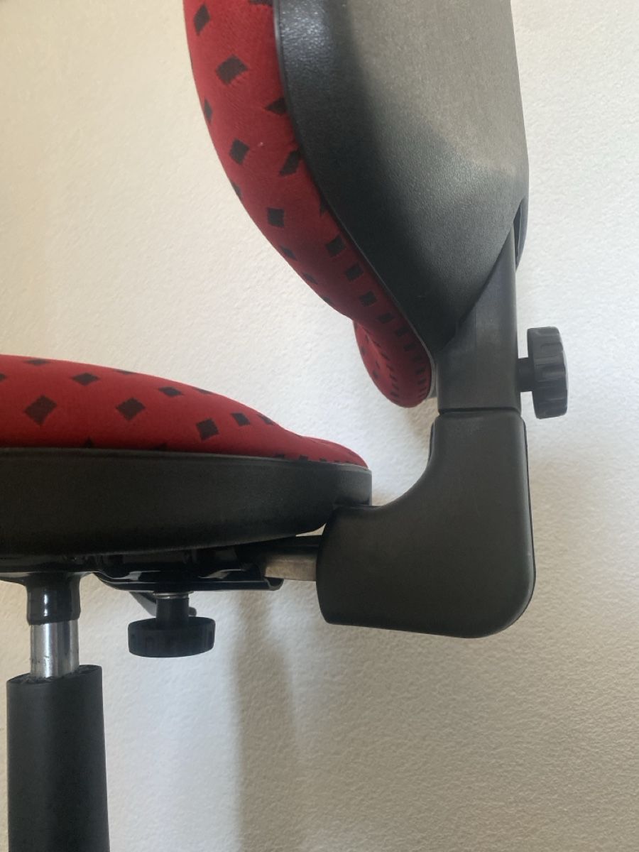 Sedie: Bürostuhl rot mit Rollen gebraucht – Usato da Dottikon venduto da Wolf83 2