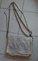 Sac 100% Cuir bleu délavé