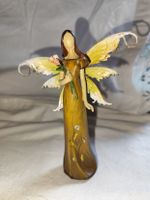 Elfe aus Holz Blumenfee Holzelfe