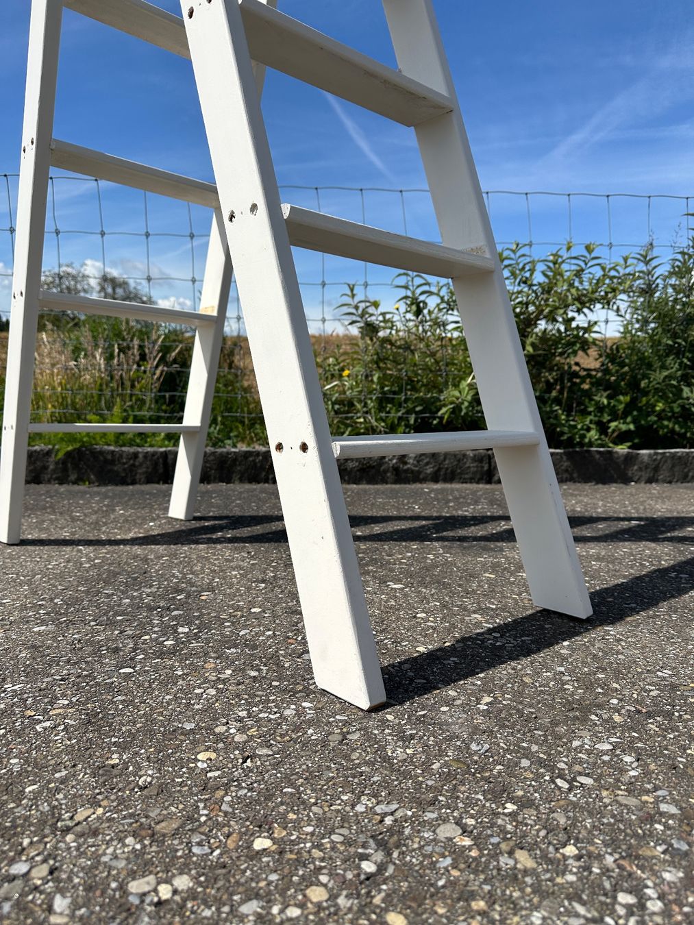 Scale: alte Holzleiter / Bockleiter – Usato da Zürich venduto da frauflufelberg 1