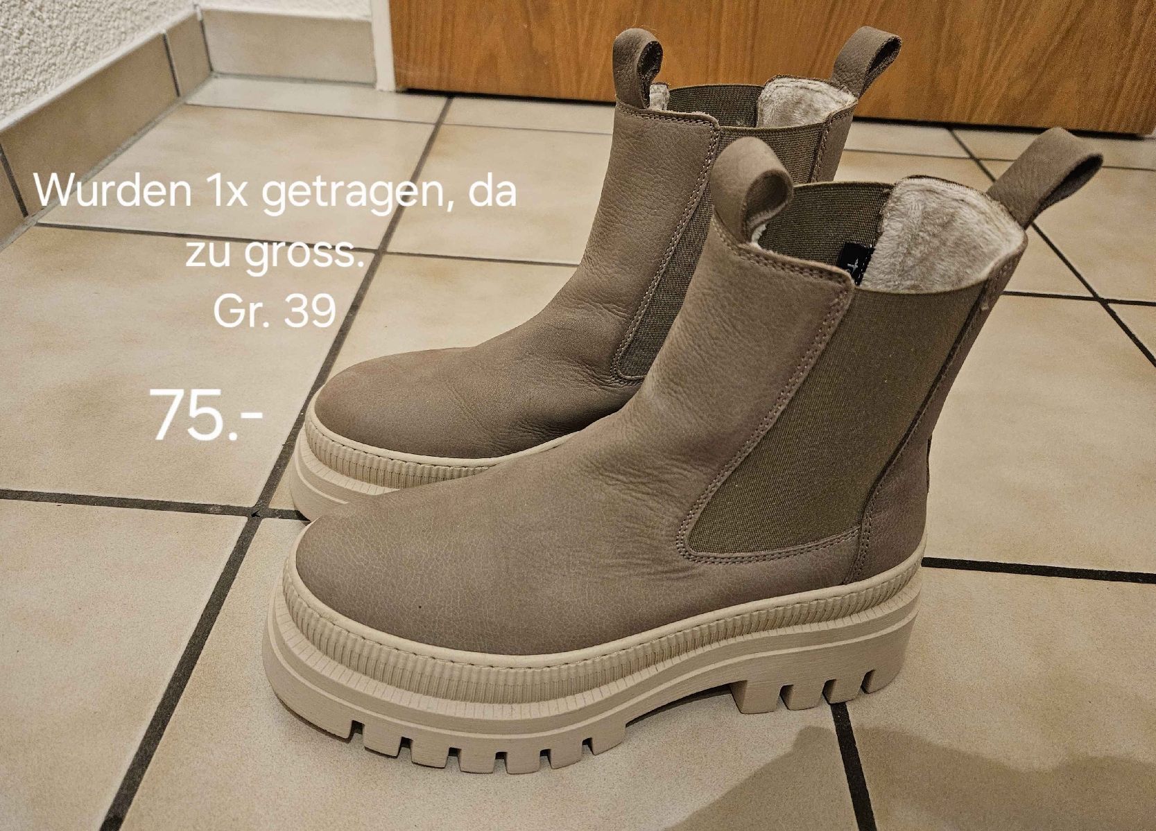 Tamaris Scarpe da donna: Tamaris Stiefeletten Gr. 39 – Nuovo (secondo la descrizione) da Wolfhausen venduto da laura_coo