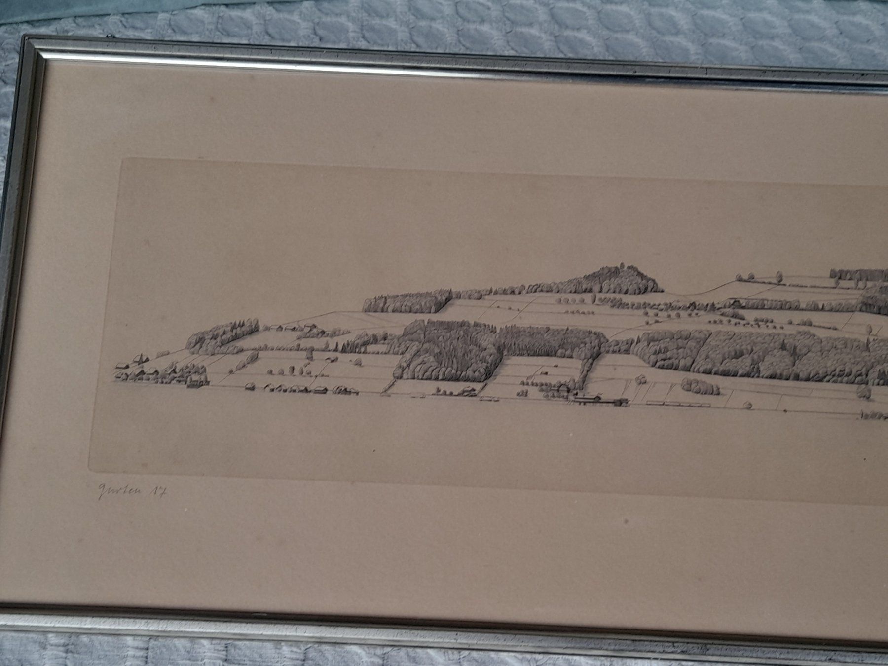 Tableaux: Radierung  Alfred Oberli  GURTEN  1972 – D'occasion à Thun par Treff.....e 6
