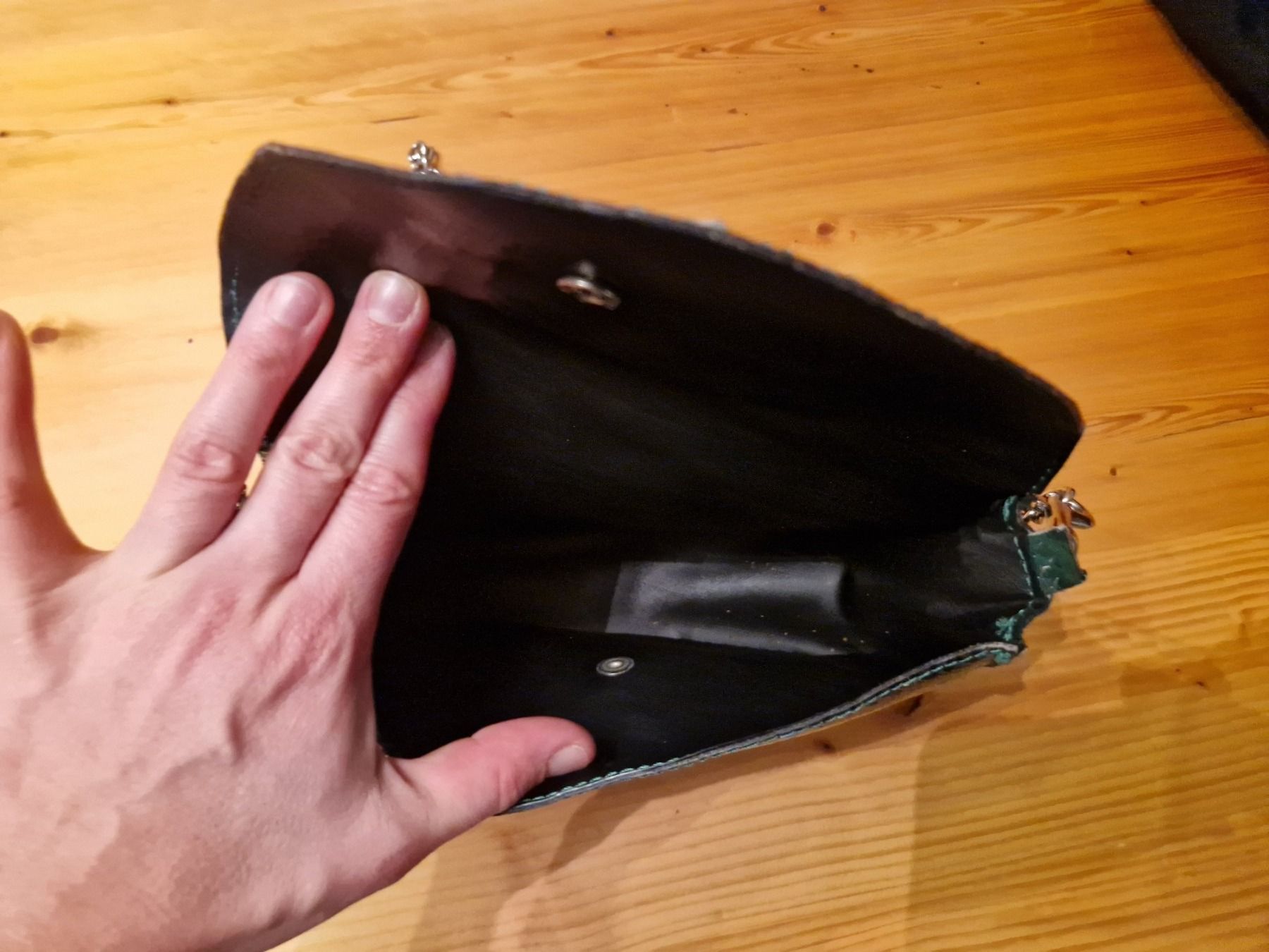 Taschen für Damen: Handtasche Schlange Leder mit Kette – Neu (gemäss Beschreibung) aus Winterthur von CherrySchott 3