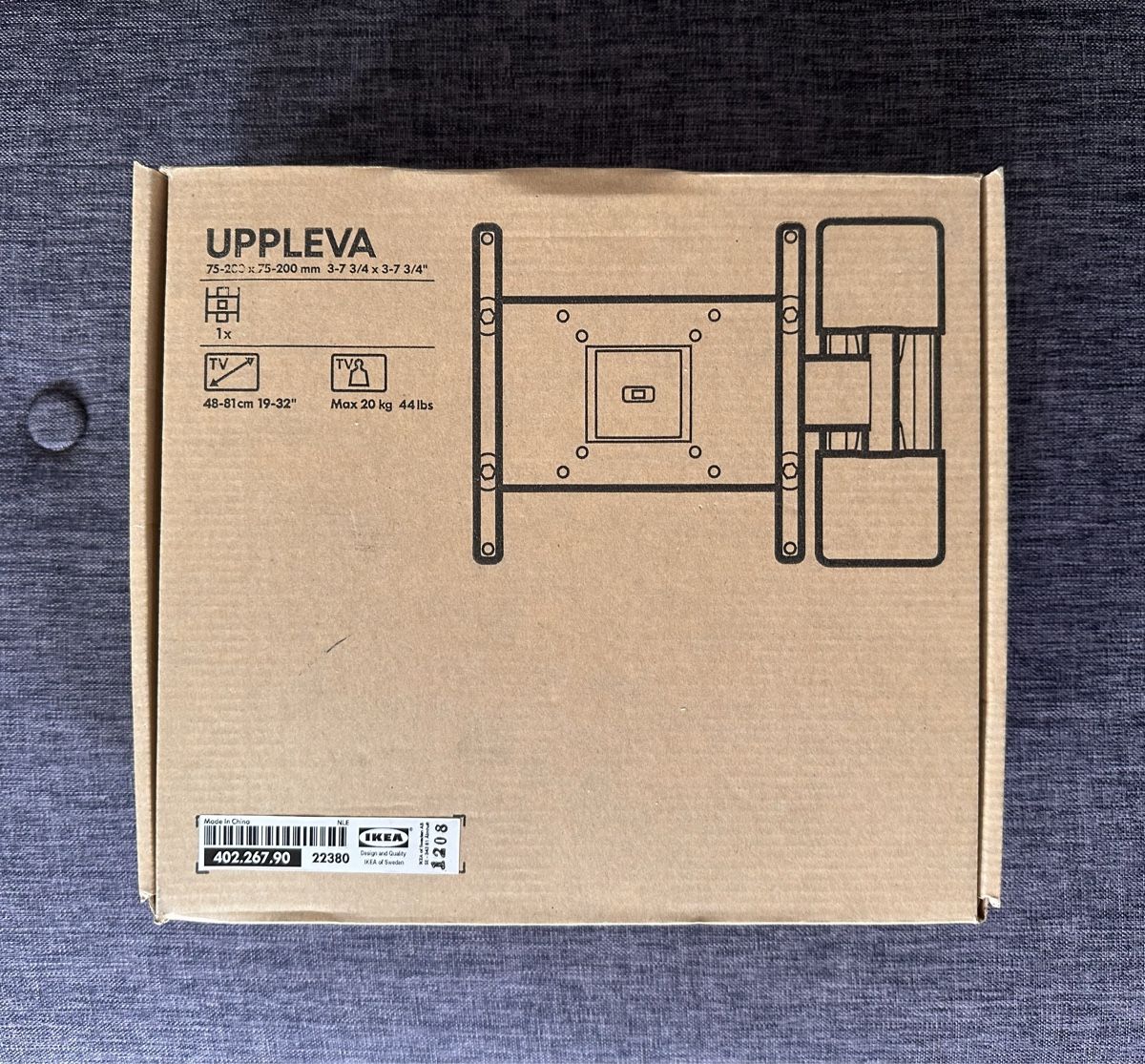 Ikea Supporti a parete: TV Halter – Nuovo e nell'imballaggio originale da Zollikerberg venduto da mic_6stb