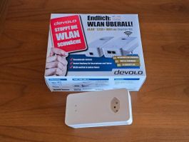 Devolo dLAN 1200+ WiFi ac Starter + WiFi-Adapter,  neuwertig