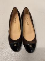 CHANEL Pumps – Gr. 37.5 – Braun/Schwarz