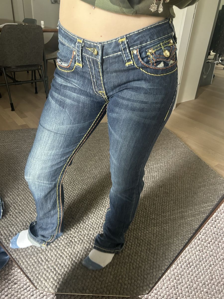 True Religion Jeans: Dark Blue True Religion Jeans  – Nuovo (secondo la descrizione) da Winterthur venduto da nov_wgx2
