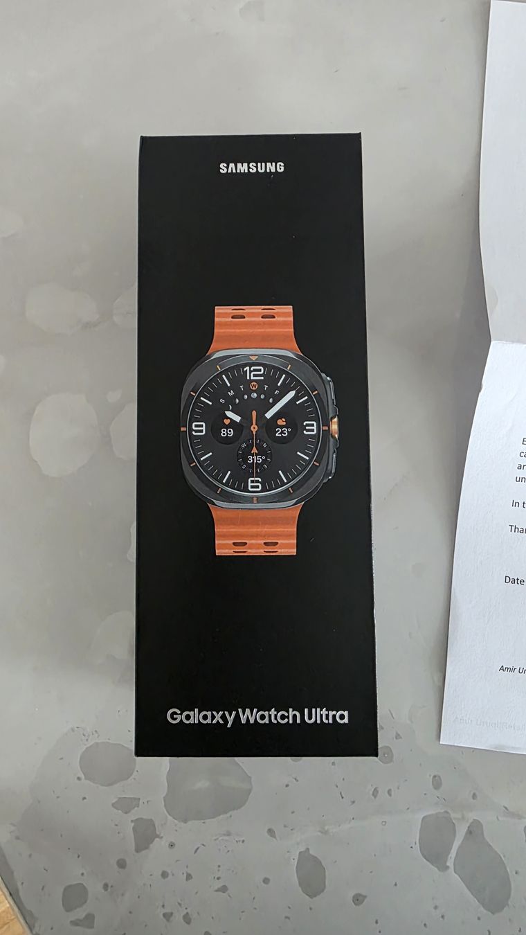 Samsung Smartwatch: Samsung Galaxy Watch Ultra – Nuovo e nell'imballaggio originale da Schaffhausen venduto da elagozlum86