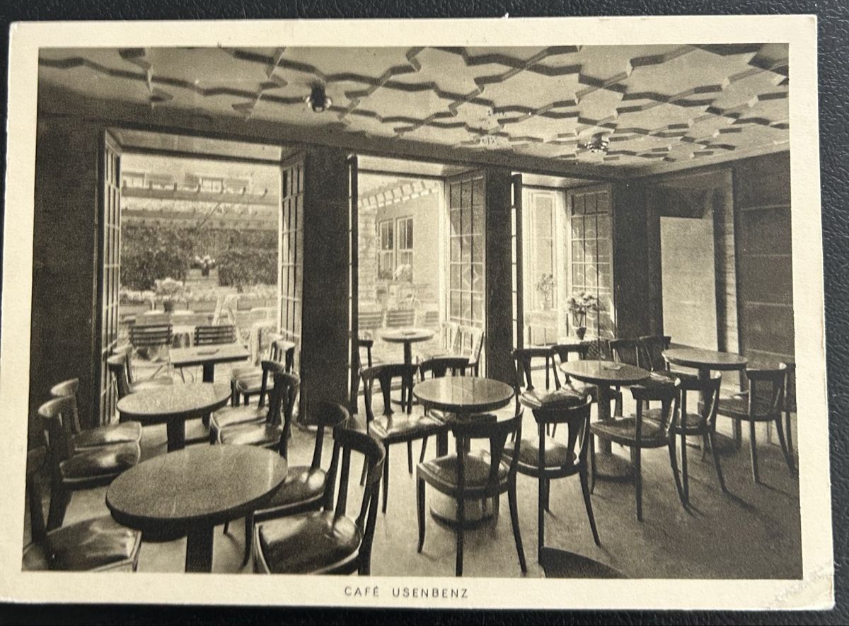 Ansichtskarten: Zürich Café Usenbenz – Gebraucht aus Horw von Tellbub
