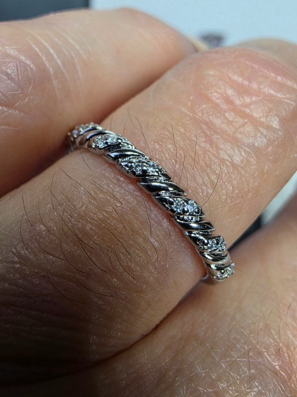 Bagues: Bague argent avec diamants de moissanite certifiés GRA – Neuf avec emballage d'origine à Reconvilier par Tsma67 3