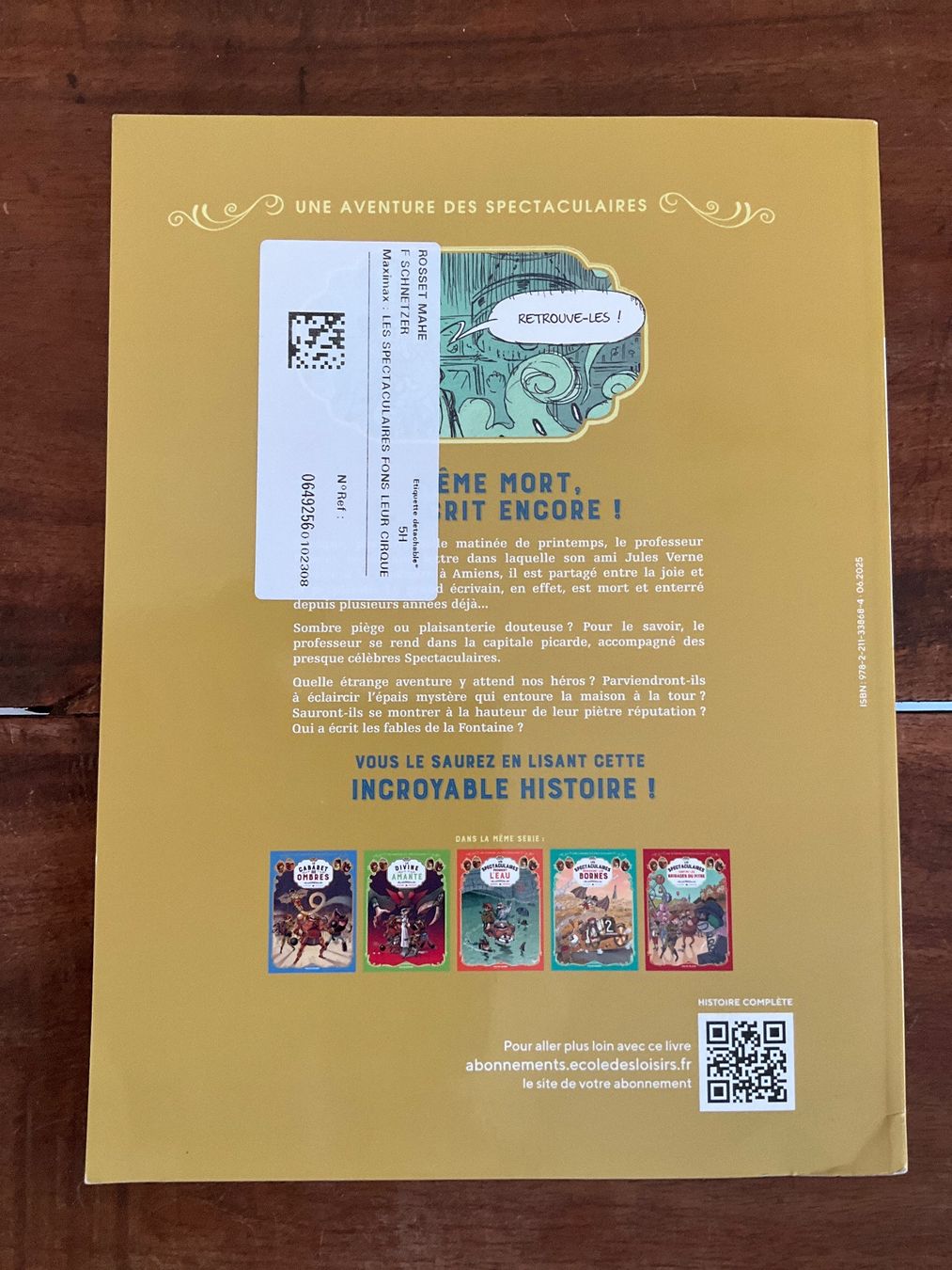 Fumetti: BD Les Spectaculaires - Jules Verne – Usato da Avenches venduto da Lactobacille 3