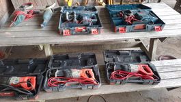 Profi-Werkzeug Set: Bosch, Milwaukee & Metabo