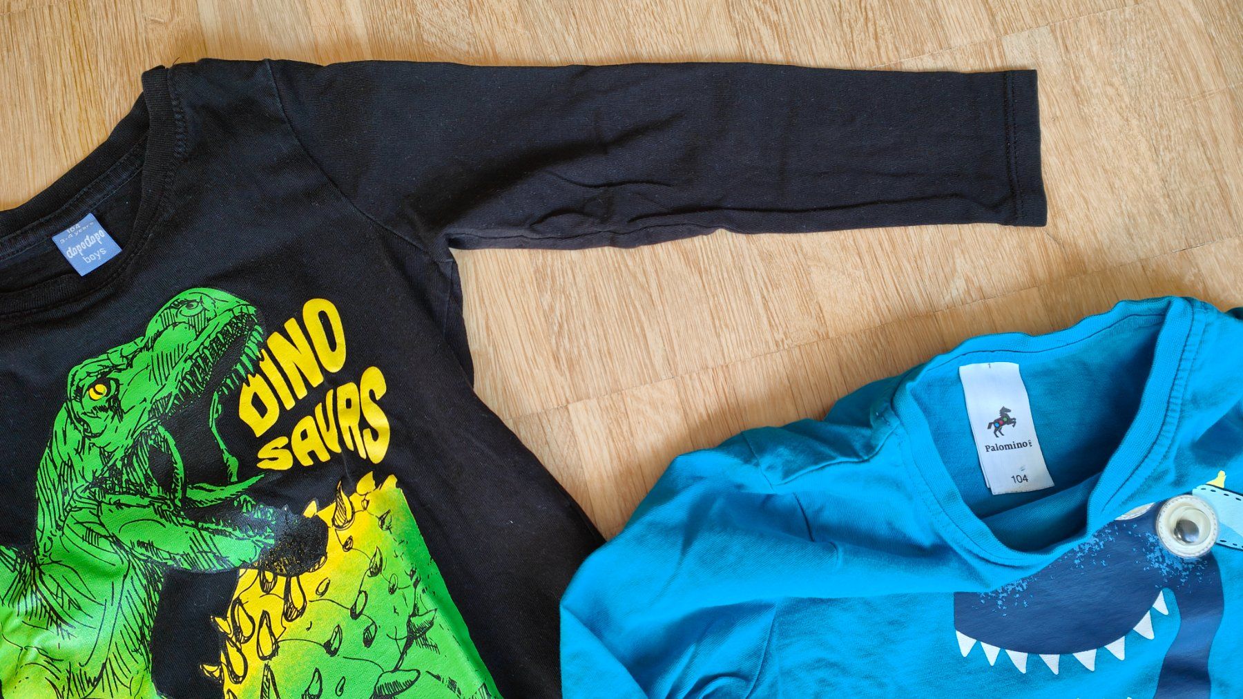 Maglioni & Felpe: 2 coole Dinosaurier Pullover  (Gr. 104) – Usato da Wädenswil venduto da adelimmat 5