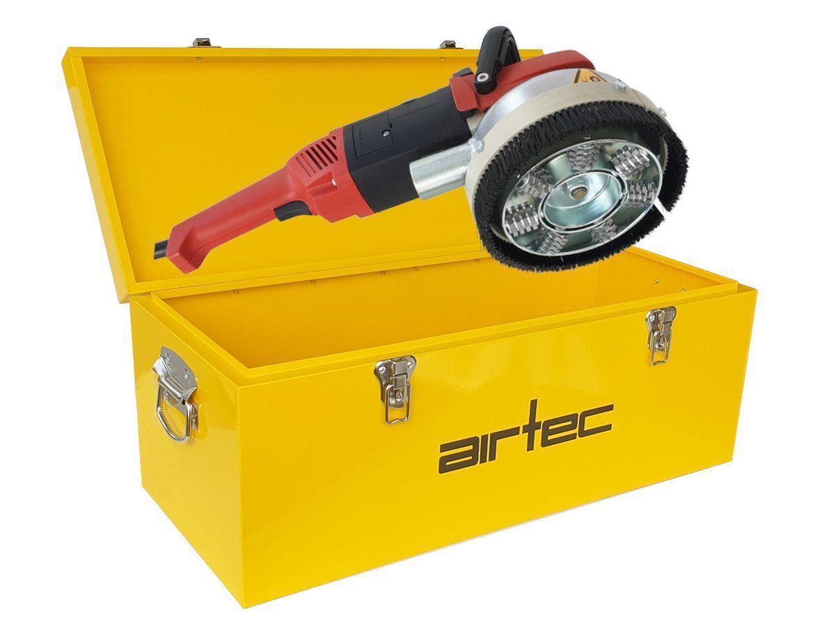 Casse di trasporto: Robuste Metall Werkzeugkiste von AIRTEC – Nuovo e nell'imballaggio originale da Zunzgen venduto da AIRTEC4455 1