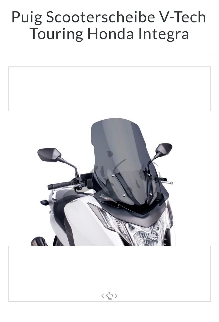 Honda Touring: Windschutzscheibe Honda NC 750 Integra – Usato da Oberengstringen venduto da Tschuege 4
