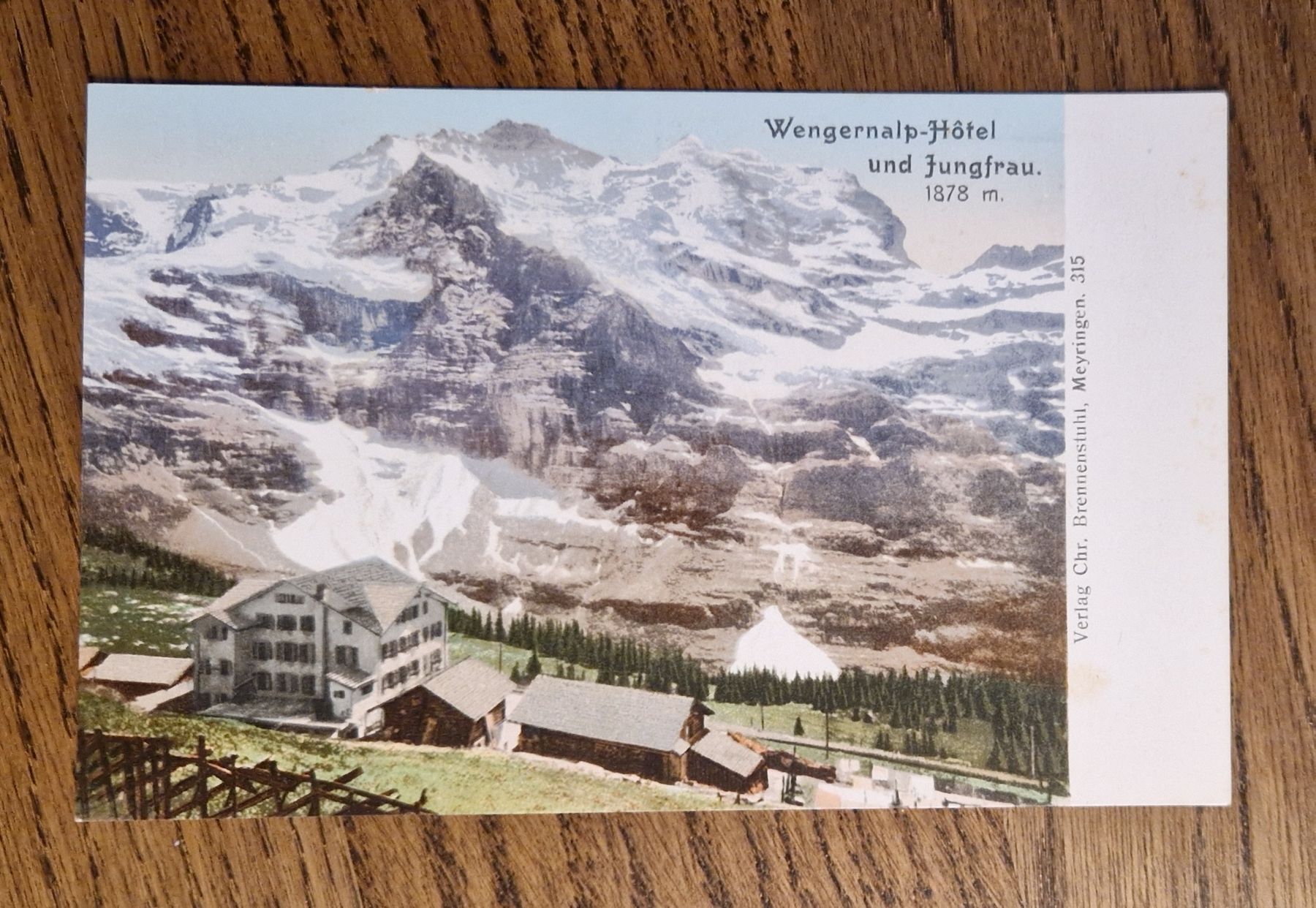 Ansichtskarten: Wengneralp Hotel – Gebraucht aus Ebikon von Donar50