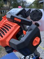 Fuxtec Motorsense mit Zubehör und Tragegurt, neuwertig