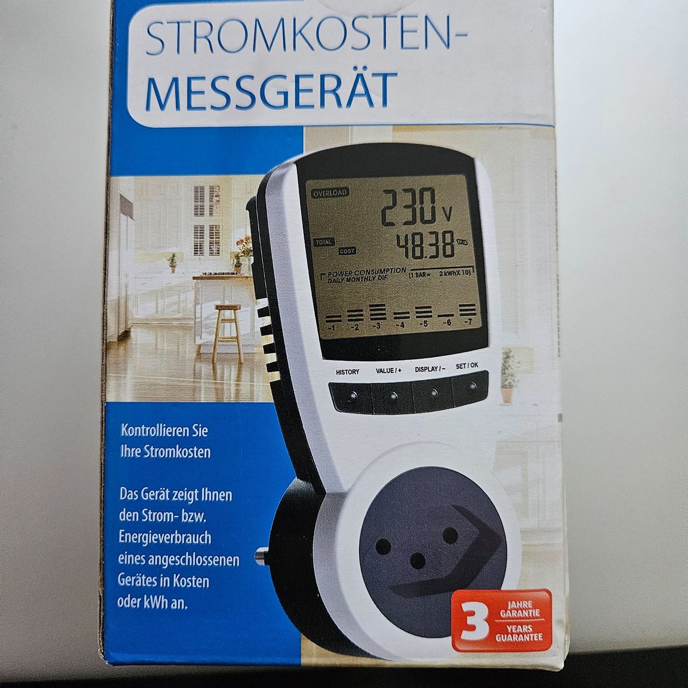 Misurare: Stromverbrauch-Messgerät – Usato da Kernenried venduto da PeterG0102