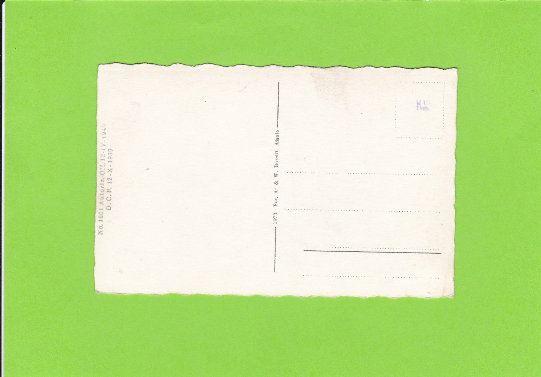 Cartoline postali: Passo Cristallino – Usato da St. Peterzell venduto da neckertal 1