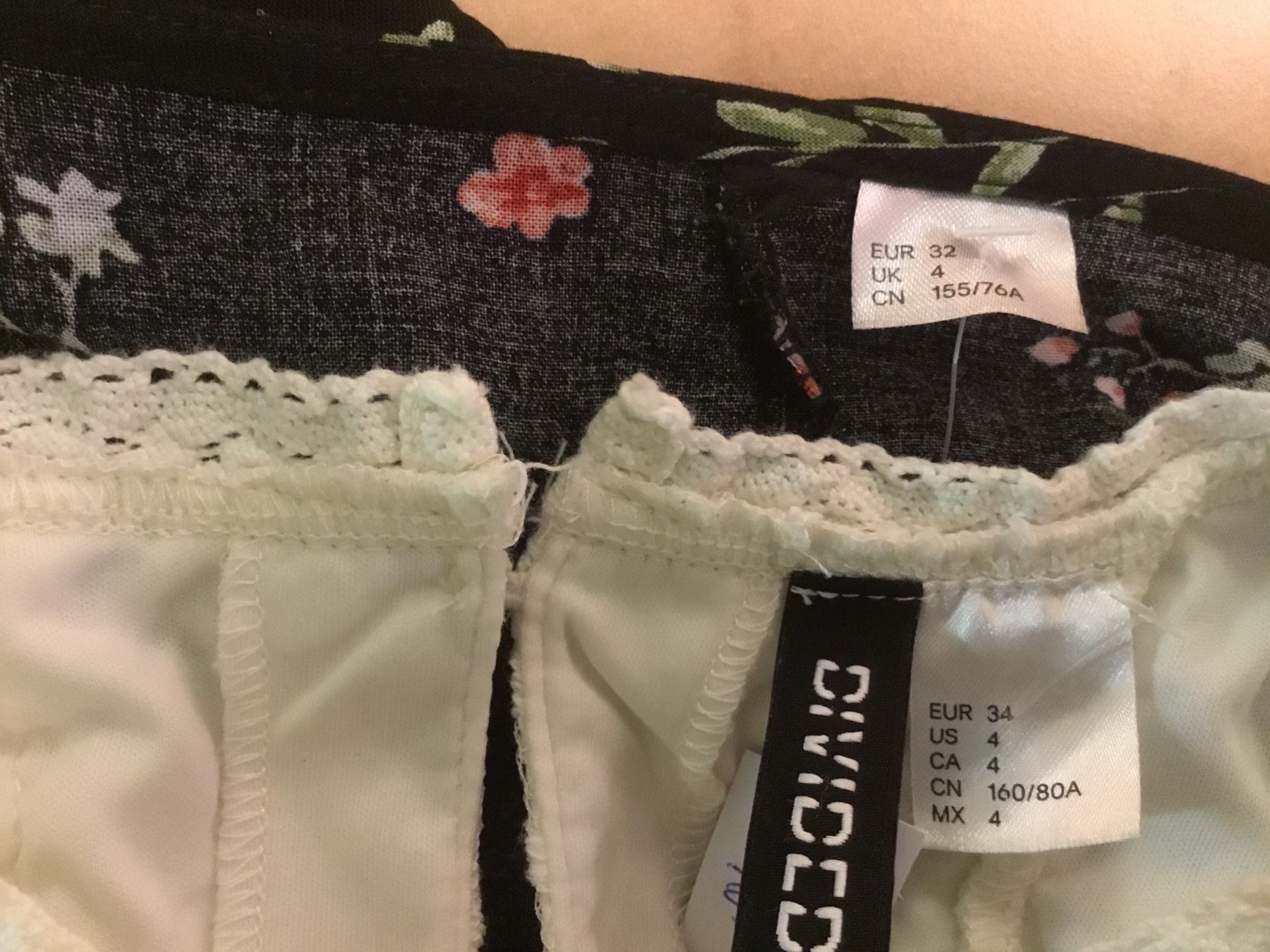 H&M Vestiti: 2 süsse H&M Sommerröckli Gr.32+34 – Usato da Obergerlafingen venduto da cabo4 4