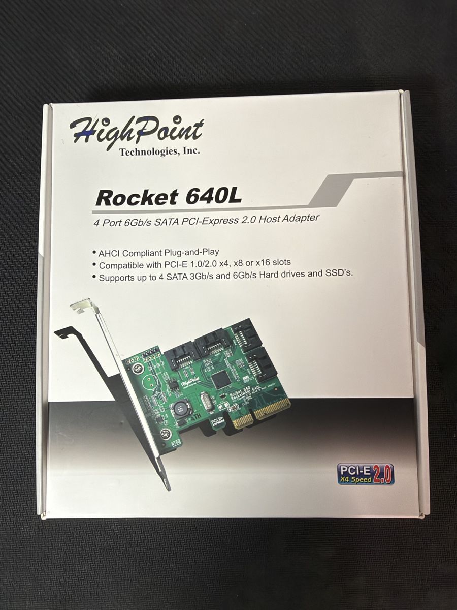 Lecteurs & Adaptateurs: Highpoint Rocket 640L Raid Controller Karte – D'occasion à Winterthur par R2D_Y7C