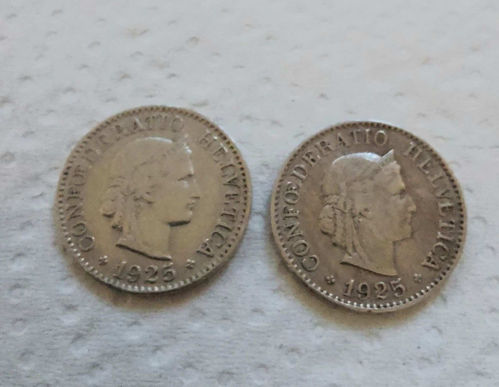 Tutti le monete: 8 Alte Schweizermünzen von 1895 - 1925 – Usato da Allenwinden venduto da Jojoly 9
