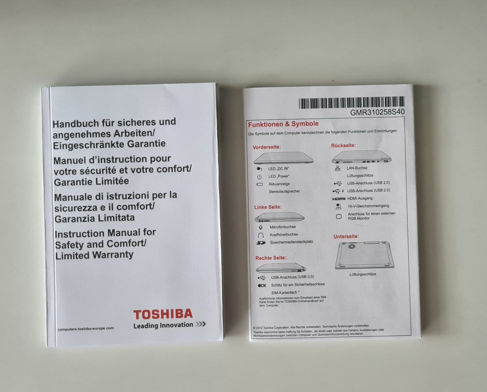 Toshiba Portables: Toshiba Satellite Z930 – D'occasion à Thônex par AneleManele 8