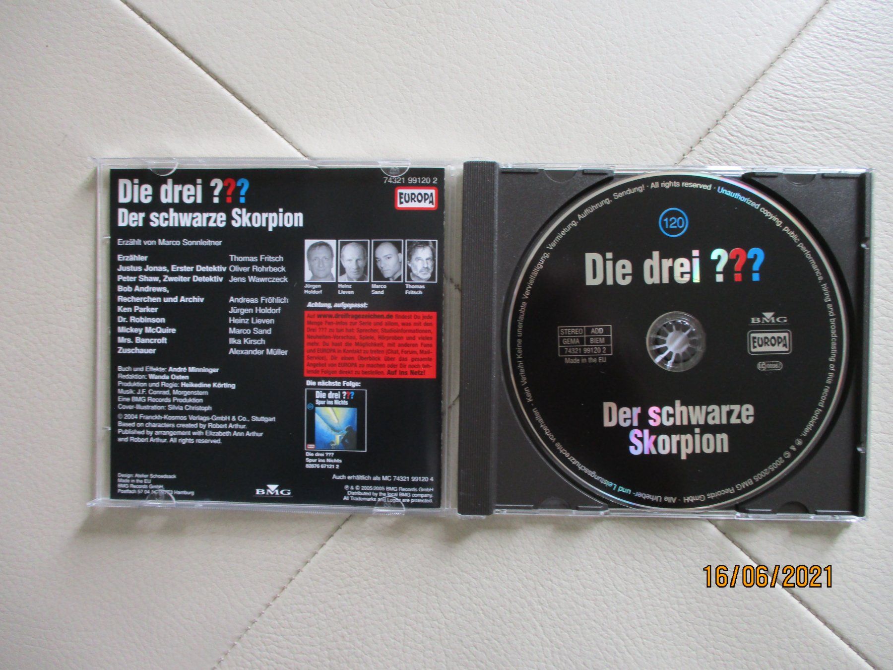 Audiolibri: Die drei Fragezeichen Folge 120 – Usato da Liestal venduto da Disc-Point 1