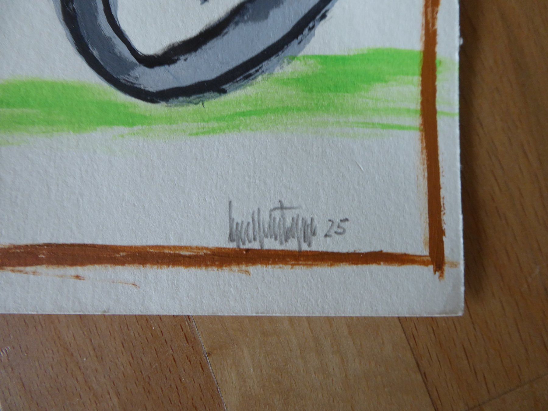 Dipinti: Outsider Art, Acryl, Original – Nuovo (secondo la descrizione) da Uzwil venduto da kulu53 1