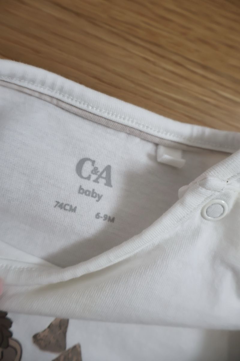 C&A Camicie, Top & T-shirt: Haut à manches longues bébé 74 – Usato da Morges venduto da cla_l2kk 2