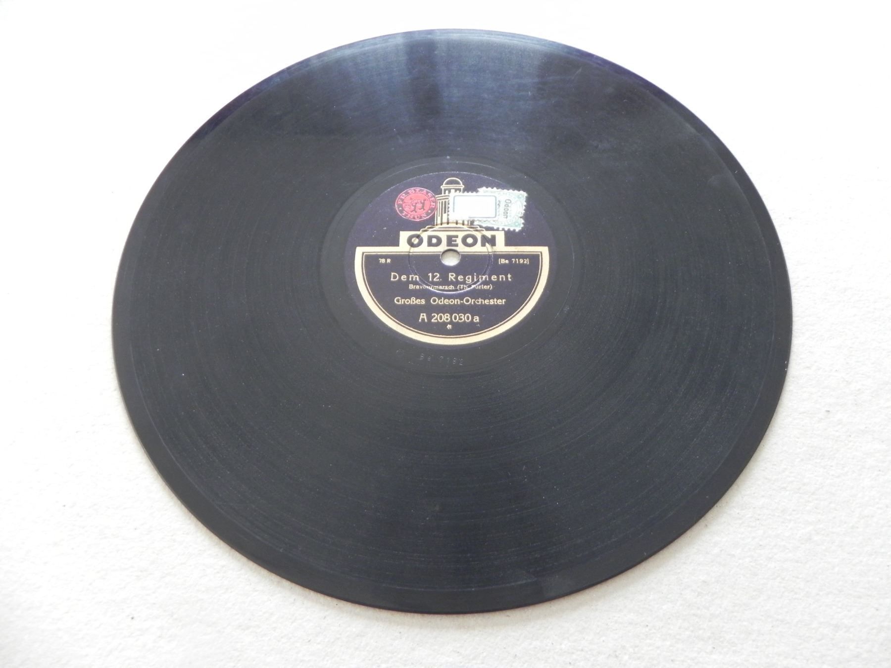 Vinyles: Militär Musik Schellack Bat.37 &12.Reg. – D'occasion à Siebnen par krimsie 3