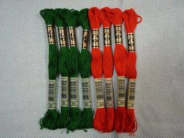 DMC Stickgarn Mouliné –  8er Pack – Sticktwist (Los A26)