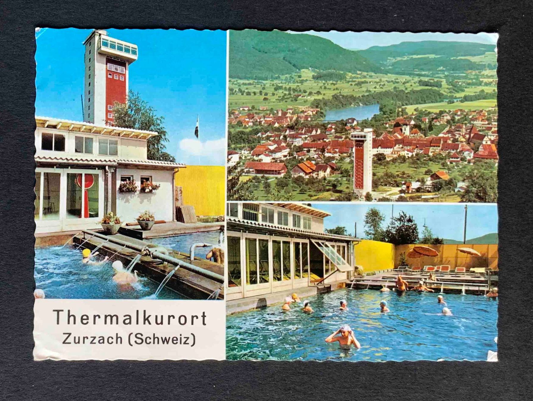 Cartoline postali: AK Zurzach Thermalquelle – Usato da Goldau venduto da artelier1