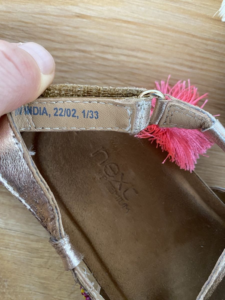Next Scarpe per ragazze: Next Sandalen, Gr. 33 – Usato da Matten (St. Stephan) venduto da pippi1angstrumpf 3
