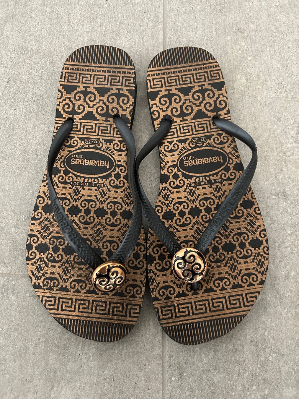 Havaianas Scarpe da donna: Havaianas Slim Flip Flops Gr. 37/38 – Usato da Henggart venduto da Struppi021