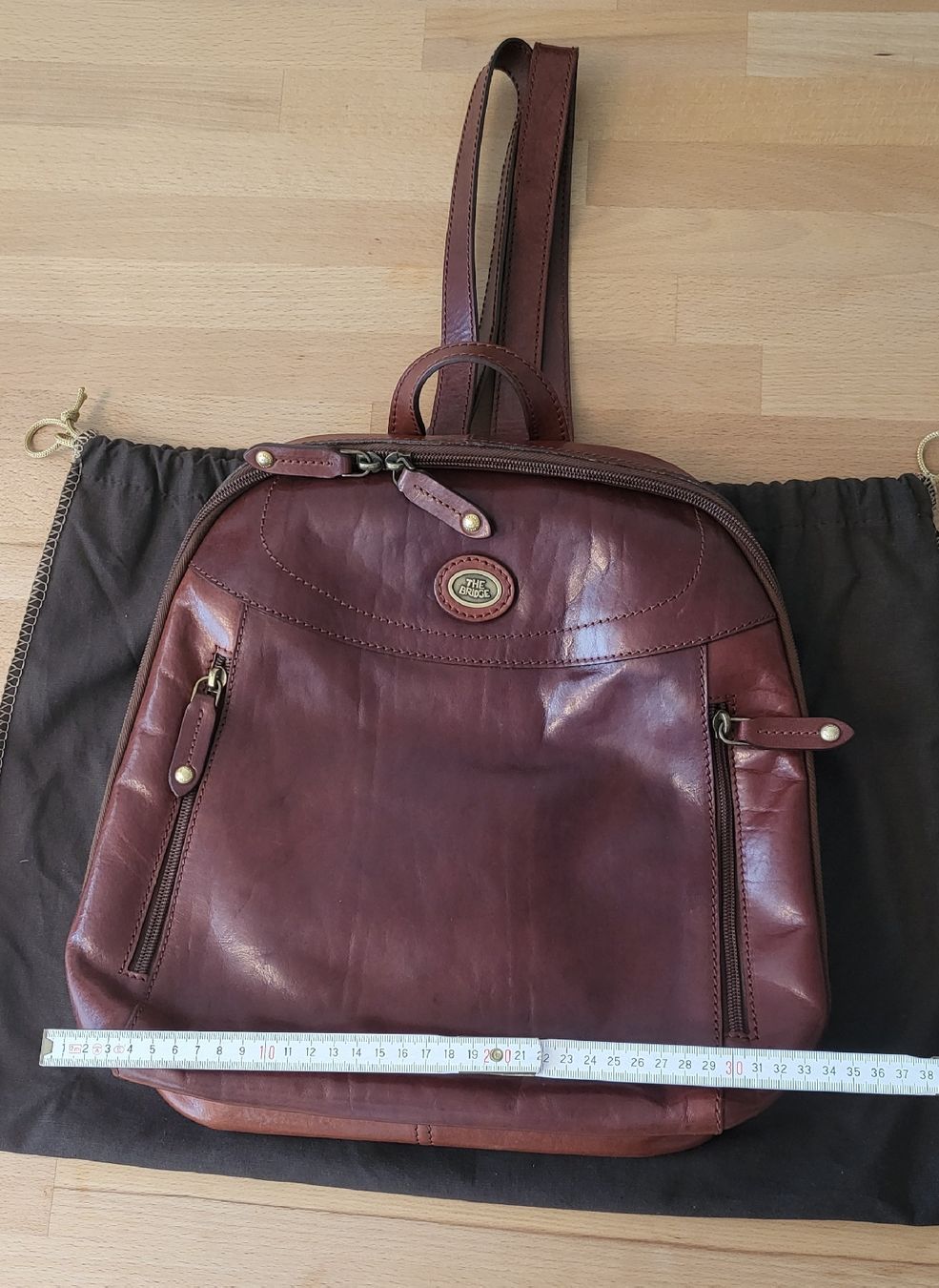 The Bridge Zaini: THE BRIDGE Leder Rucksack Braun Neu – Nuovo (secondo la descrizione) da Baar venduto da deg_d6l5 7
