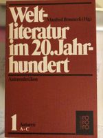 Weltliteratur im 20. Jahrhundert - Lexikon - 5 Taschenbücher