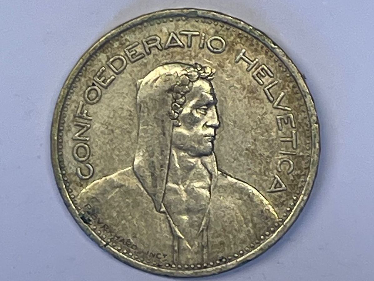 Tutti le monete: 5 Fr 1953 – Usato da Erlach venduto da rsci