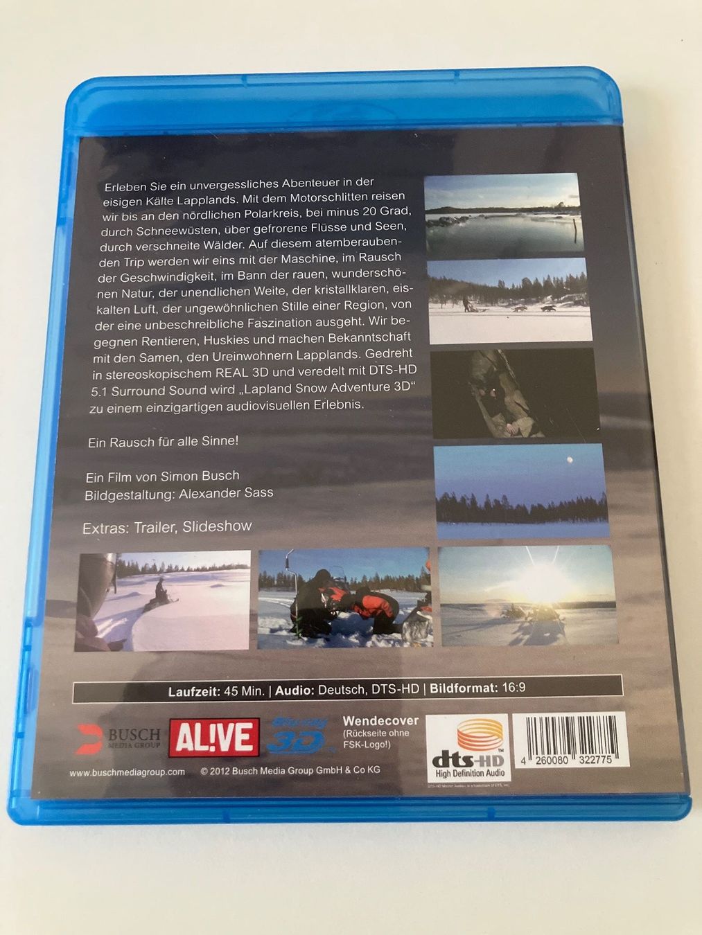 Tutti i DVDs: Lapland Snow Adventure 3D [Blu-ray] – Usato da Arbon venduto da Sugofresser 1