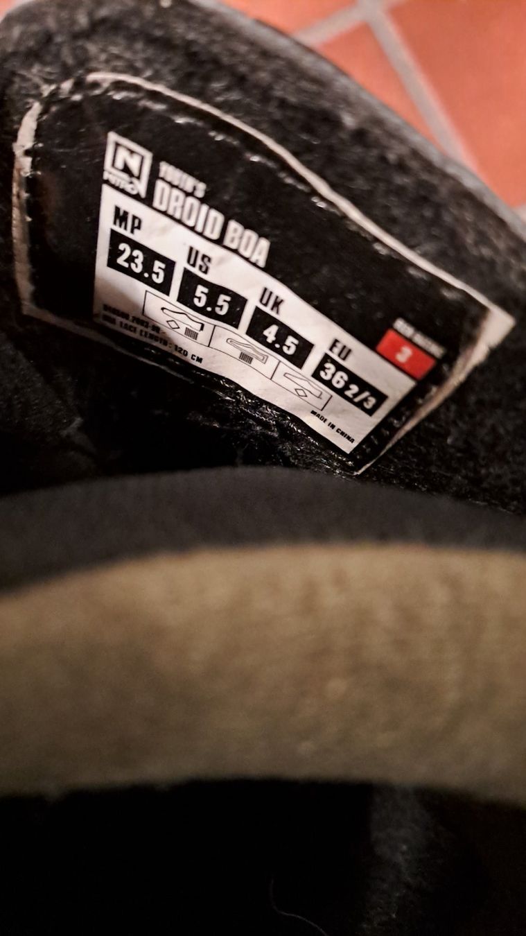 Snowboard Nitro Scarpe per ragazzi: Nitro Snowboard Schuhe Gr.36 2/3 – Usato da Oberrieden venduto da Raja011 5