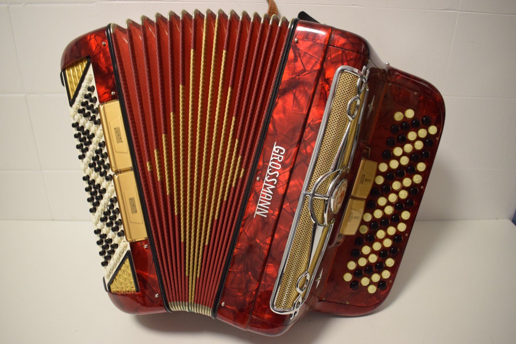 Strumenti musicali: Akkordeon chromatisch Grossmann – Usato da Zürich venduto da baumusik 8