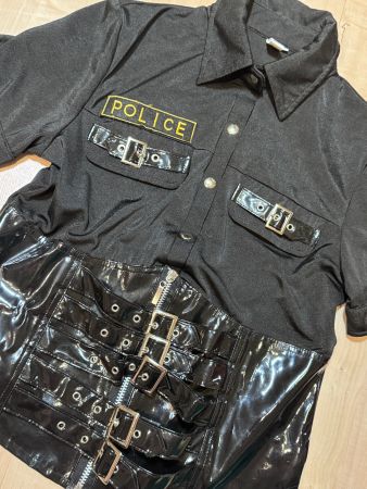"X Collection" Sexy Police Woman Oberteil