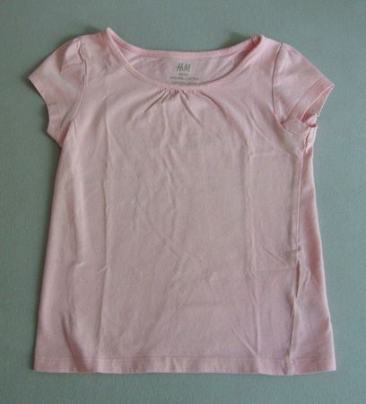 ++ herziges H&M T-Shirt ++ in rosa ++ Gr. 98 ++