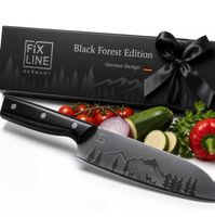 FIXLINE Santoku Messer 18cm BLACK FOREST EDITON
