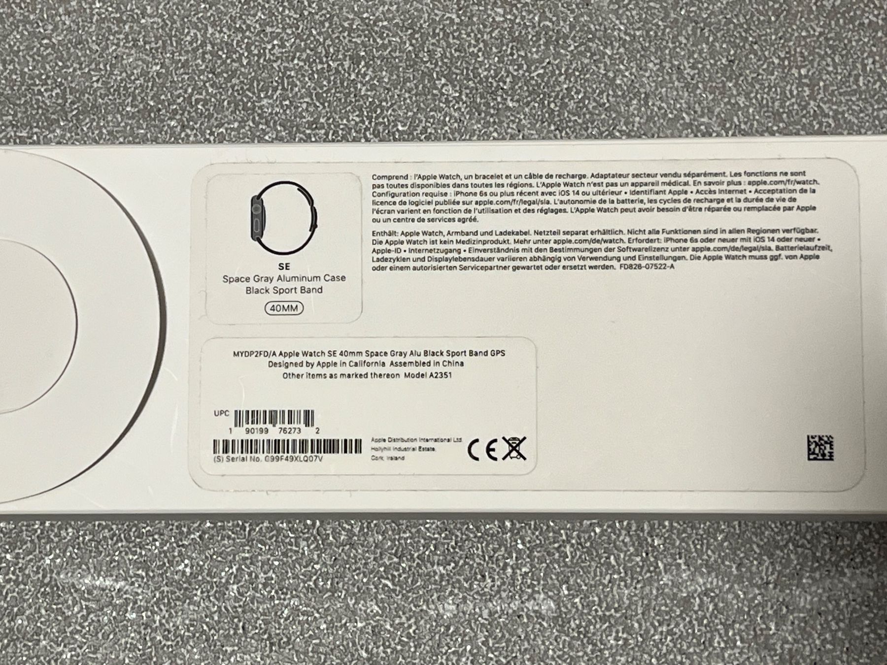 Apple Smartwatch: Apple Watch SE 40mm – Nuovo (secondo la descrizione) da Grüt (Gossau ZH) venduto da puni68 2