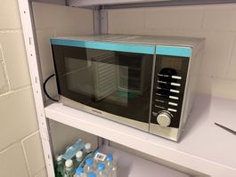 Mikrowelle Intertronic silber - sehr guter Zustand