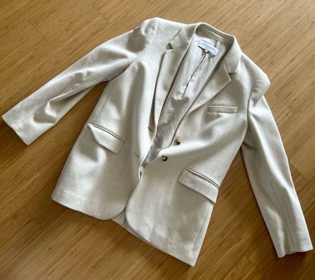 Blazer élégant crème Gerard Darel, taille 42 (M)