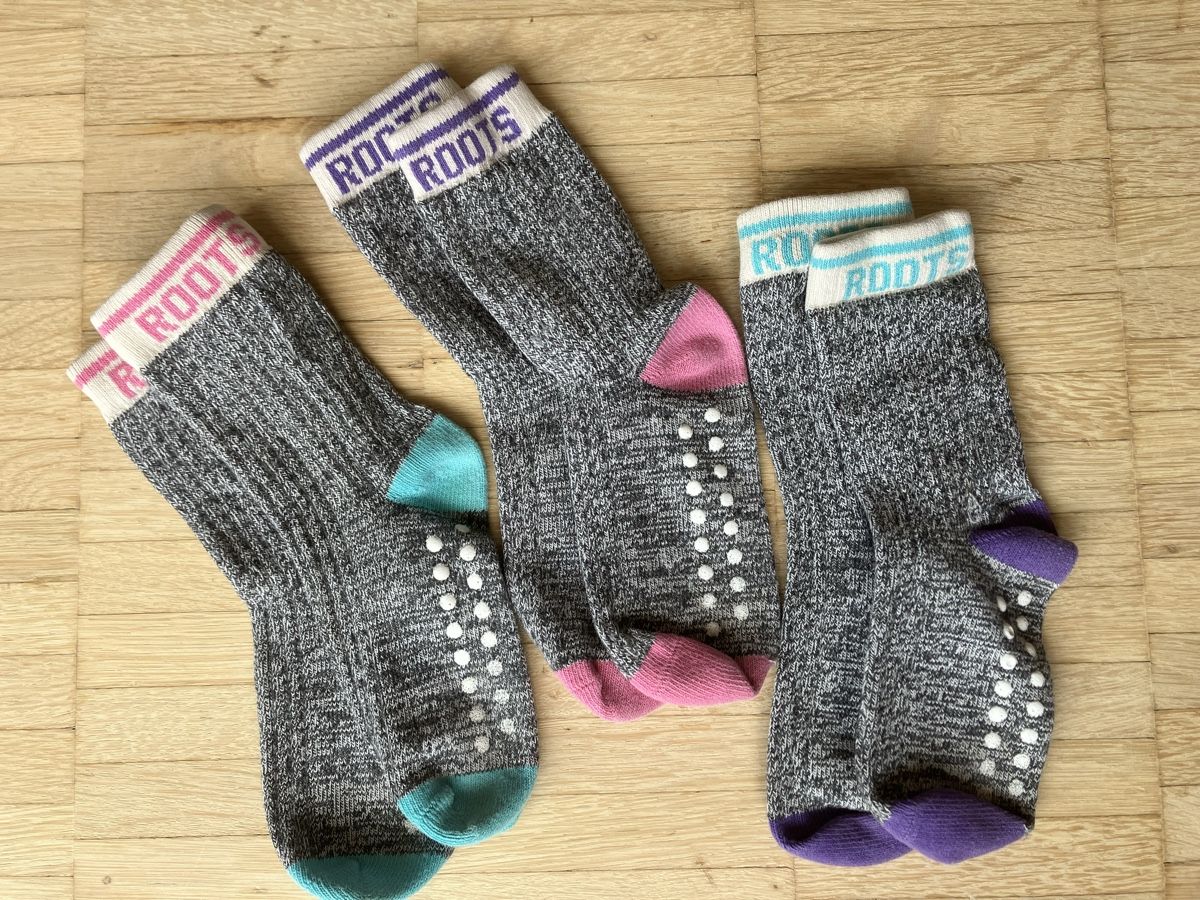Calze: 3 Paar Stopper-Socken von Roots – Usato da Basel venduto da Lillybeth